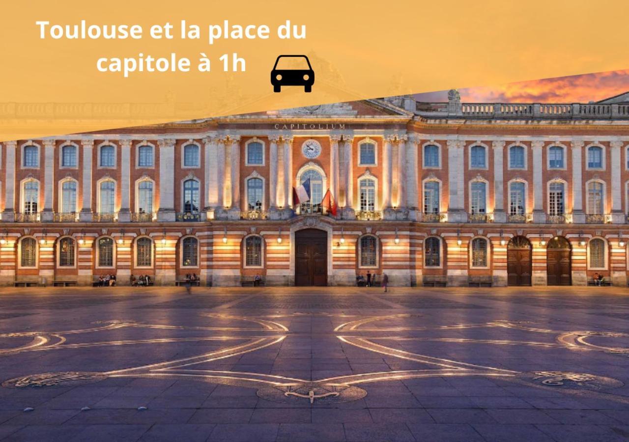 Le Concorde-Wifi-Clim-Parking-3Etoiles-Ockeys Lägenhet Bram Exteriör bild